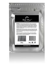 Load image into Gallery viewer, Hair Plus Grey Hair Fibre Refill Bag 25g, 50g,100g, 150g,300g,600g
